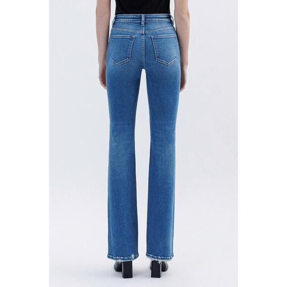 NEW FLYING MONKEY hi rise bootcut jeans in denim